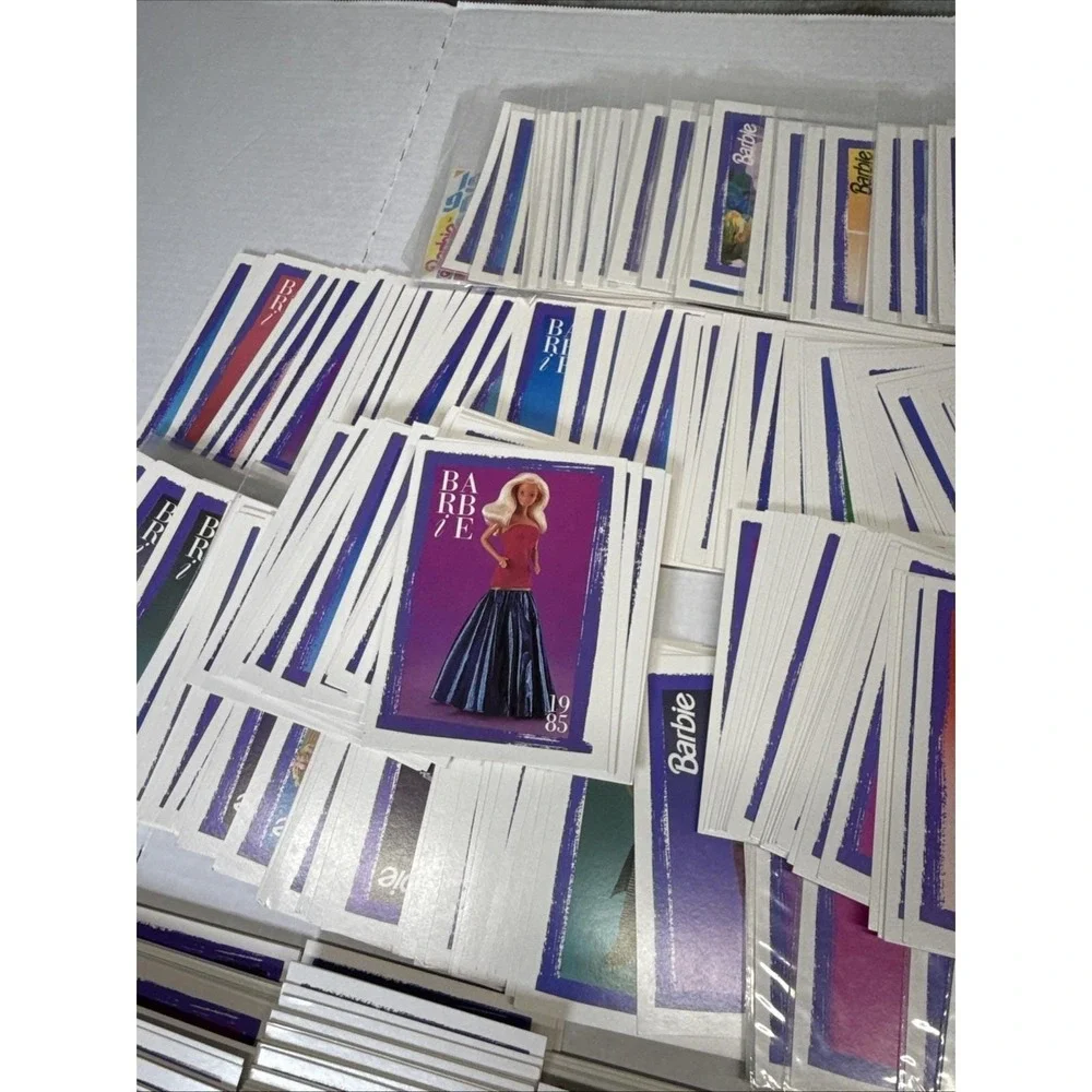 Vintage 1980s Assorted Barbie Mattel Trading Cards Lot 840 Fashion Facts